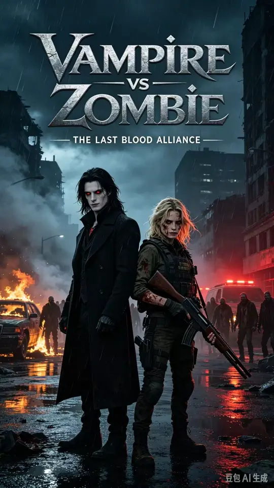 Vampire vs Zombie poster
